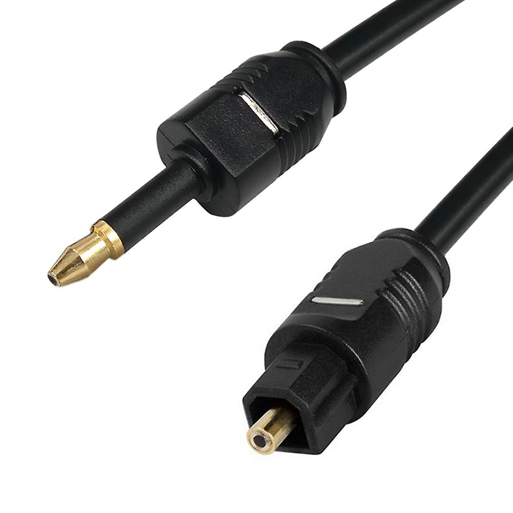 Mini Cable 3.5mm SPDIF Optical Fiber Cable 3.5 to Optical Audio Cable Adapter for Macbook