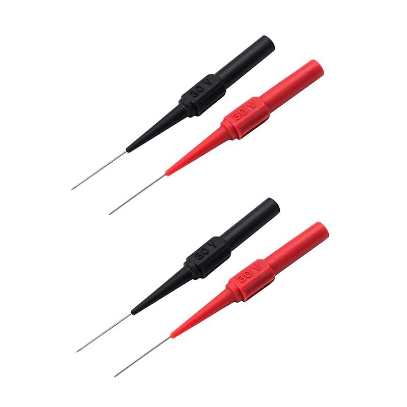 Piercing Probes 6pcs 30V Diagnostic Tools Machine Multimeter Test Lead Extension Return Piercing Needle Tip Probe Autotools~9019