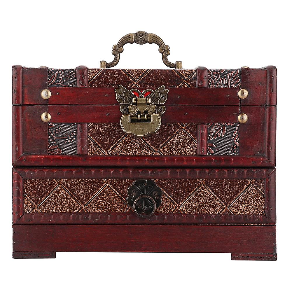 Multi Layer Necklace Storage Earring Container Box Jewelry Holder Decoration