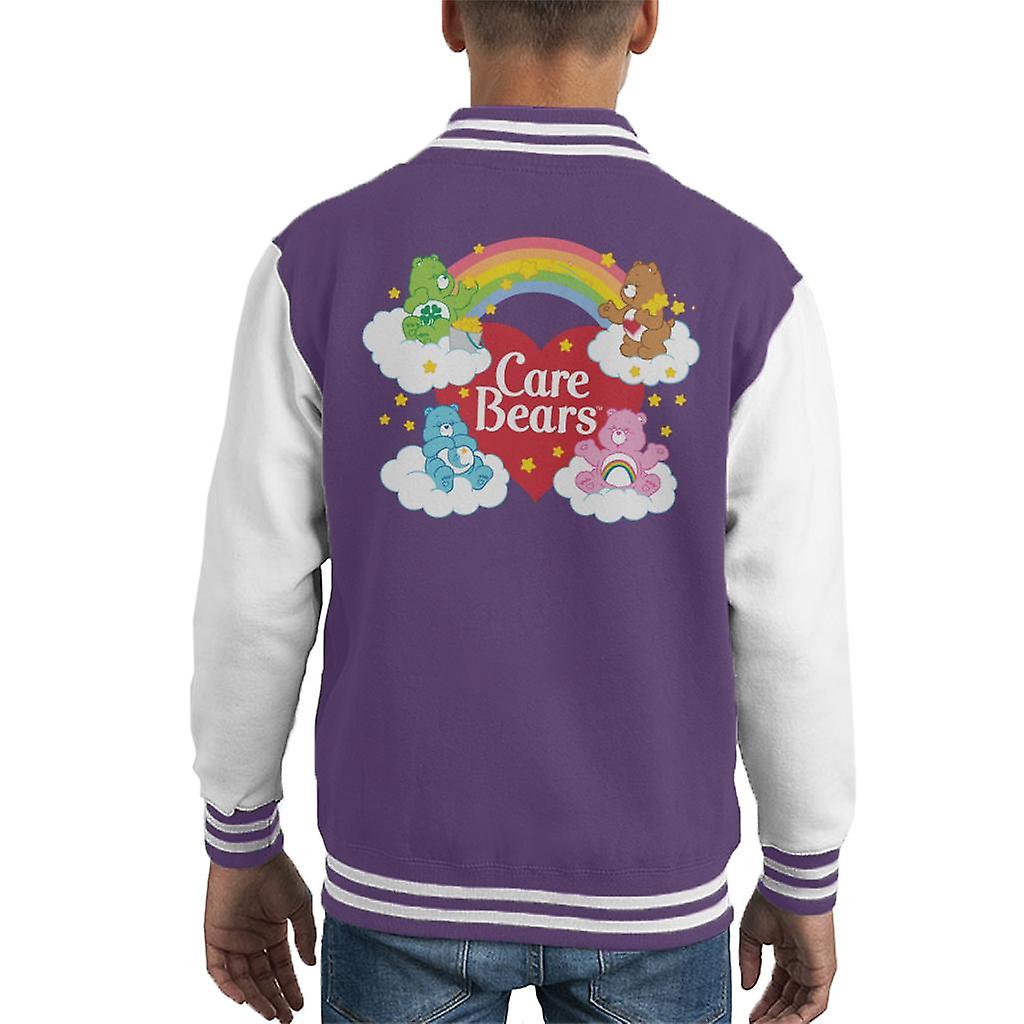 Care Bears On Clouds Giacca Varsity per bambini