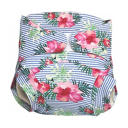 Washable diaper - Pimprenelle model - Size S (4-8 kg) 1 unit (S)