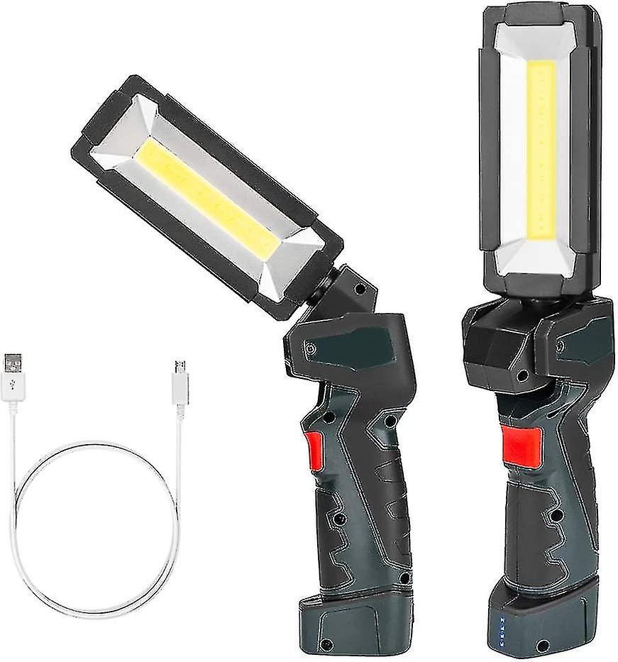 LED Pocket COB Work Light - Portable USB Rechargeable Inspection Light with Magnet