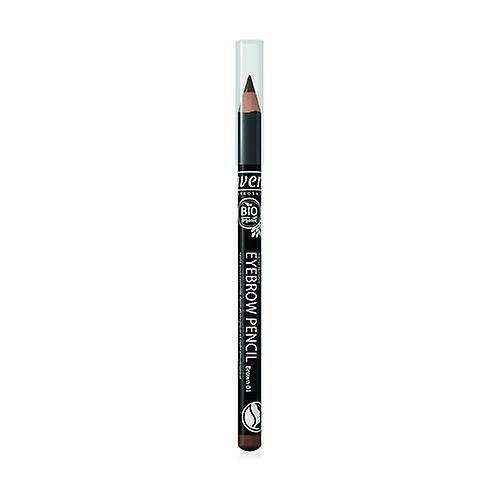 Brow Pencil No. 01 Brown 1 unit (Maroon)