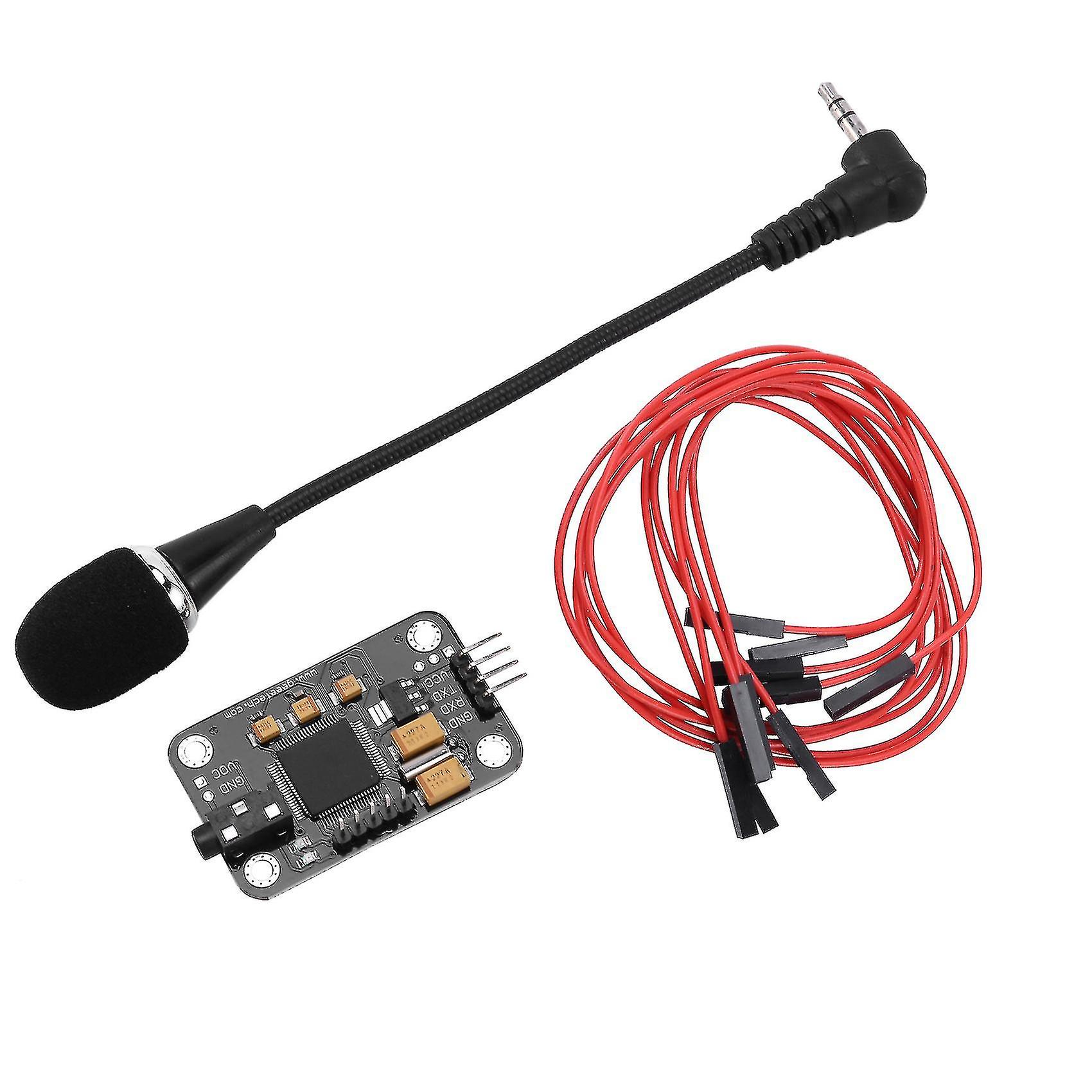 Voice Recognition Module With Microphone Speech Recognition Voice Control Board For Compatible-AH