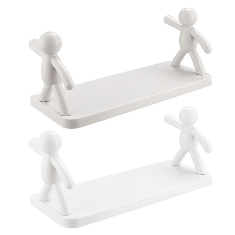 2pcs Bathroom Storage Shelf