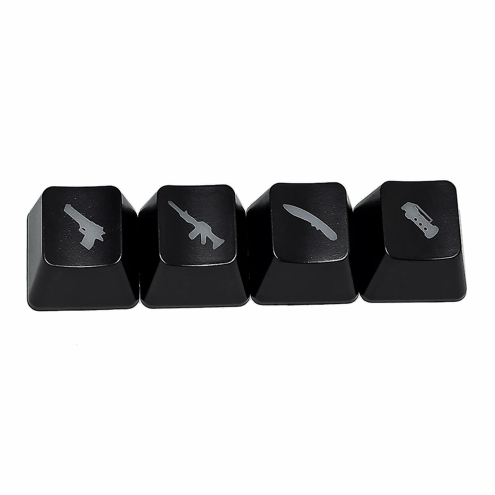 Abs Backlit Keycap R4 Oem Keycaps Cf Wasd Direction Game Mechanical Keycap 4pcs