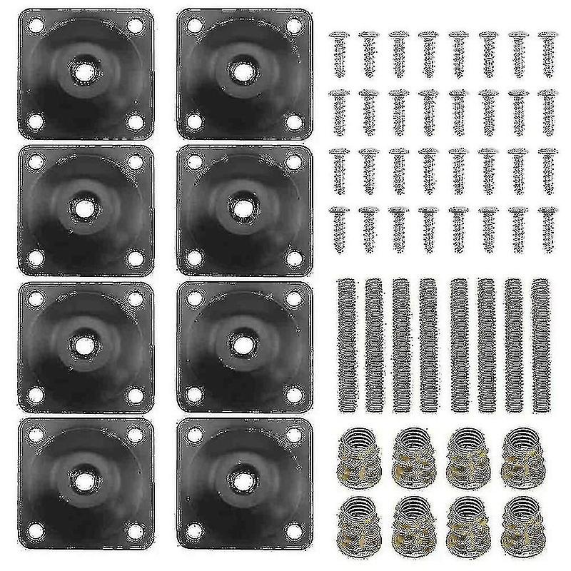 8 Pack Beinmontageplatten Möbel Bein Befestigungsplatten Sofabeine für Möbel Sofas Sofas Meer