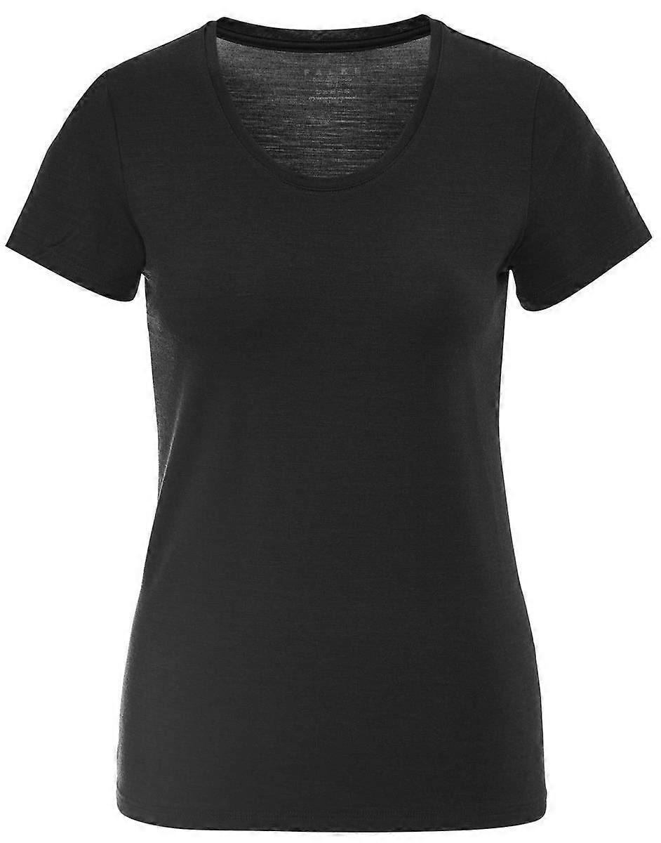 Falke Daily ClimaWool T-Shirt - Black