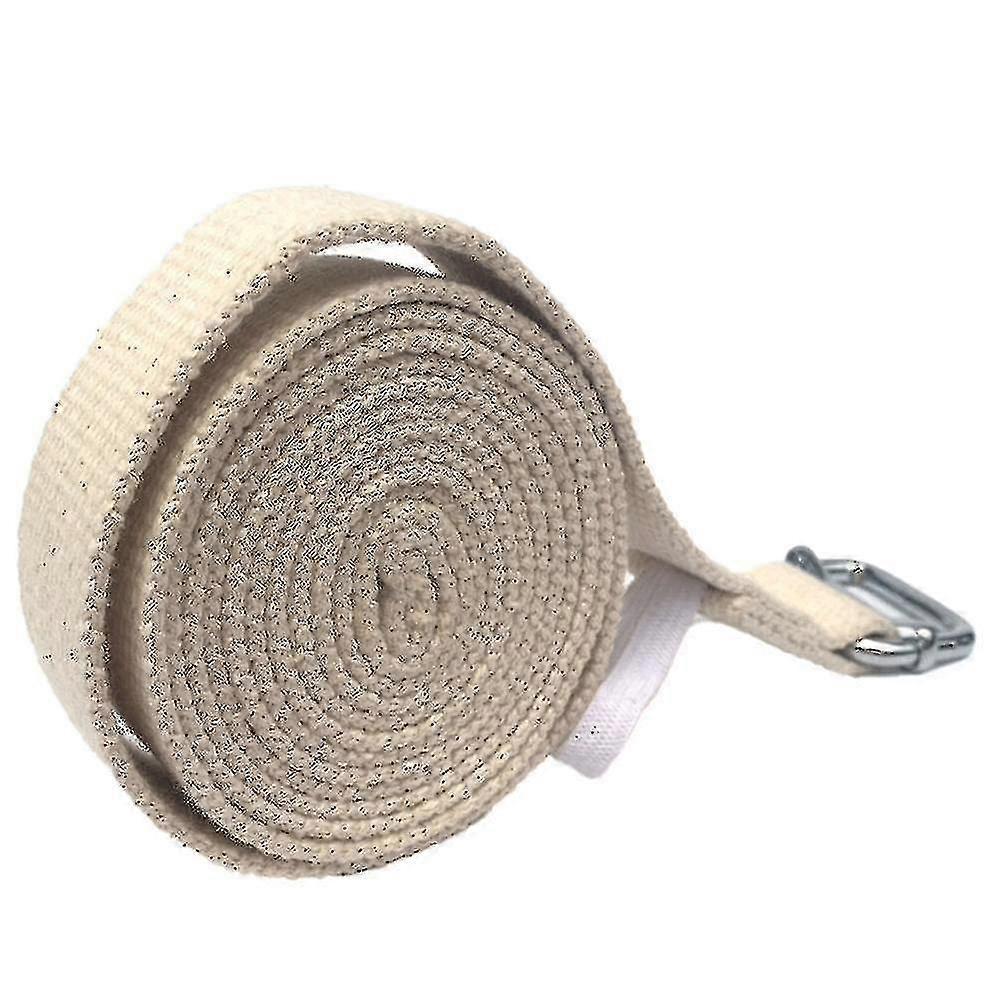 Yoga Strap With Durable Buckle | Adjustable Yoga Belt For Daily Stretching, Yoga, Pilates