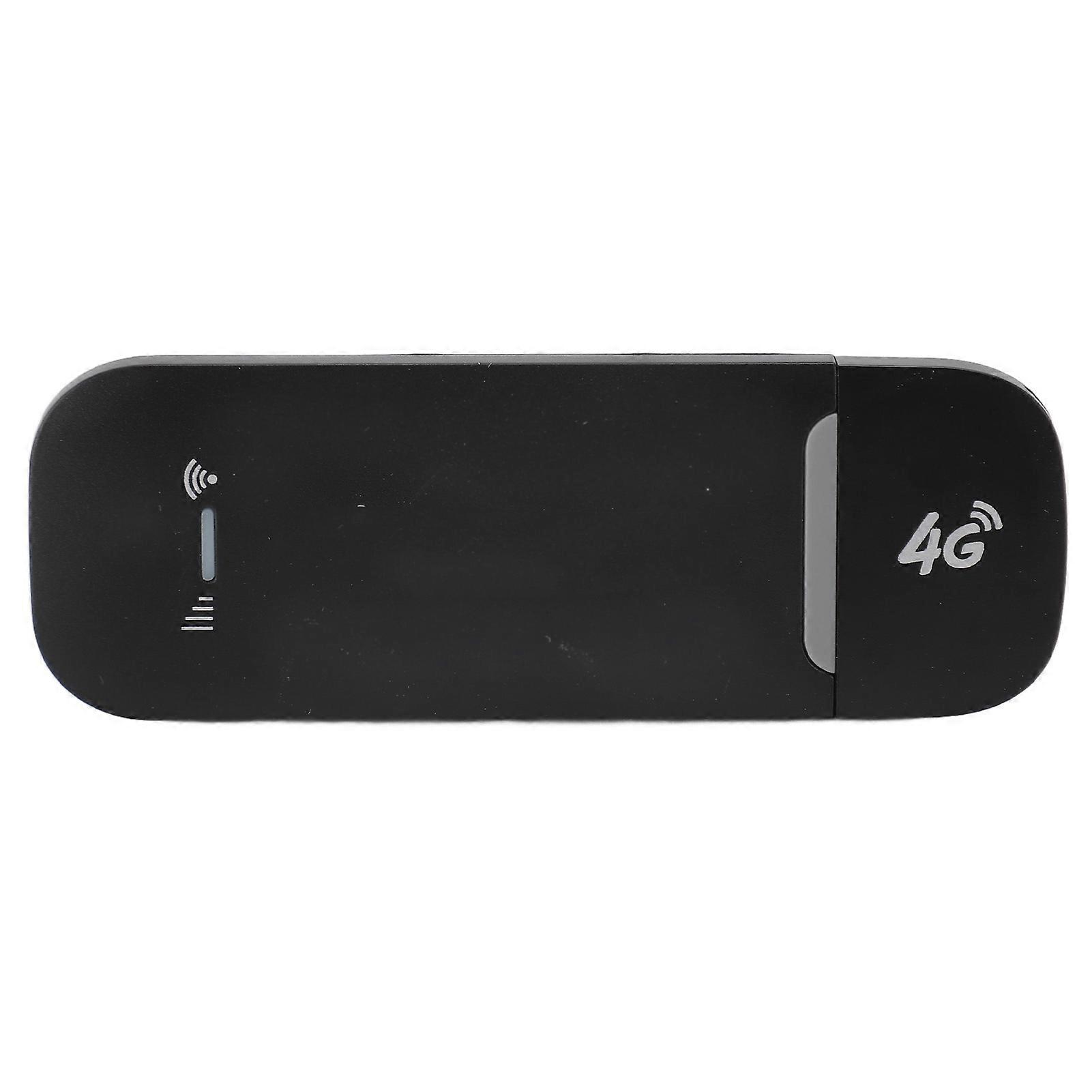4G LTE USB WiFi Modem 150Mbps Shared 10 Users 4G WiFi Dongle Mobile WiFi Hotspot with SIM Card Slot for Travel