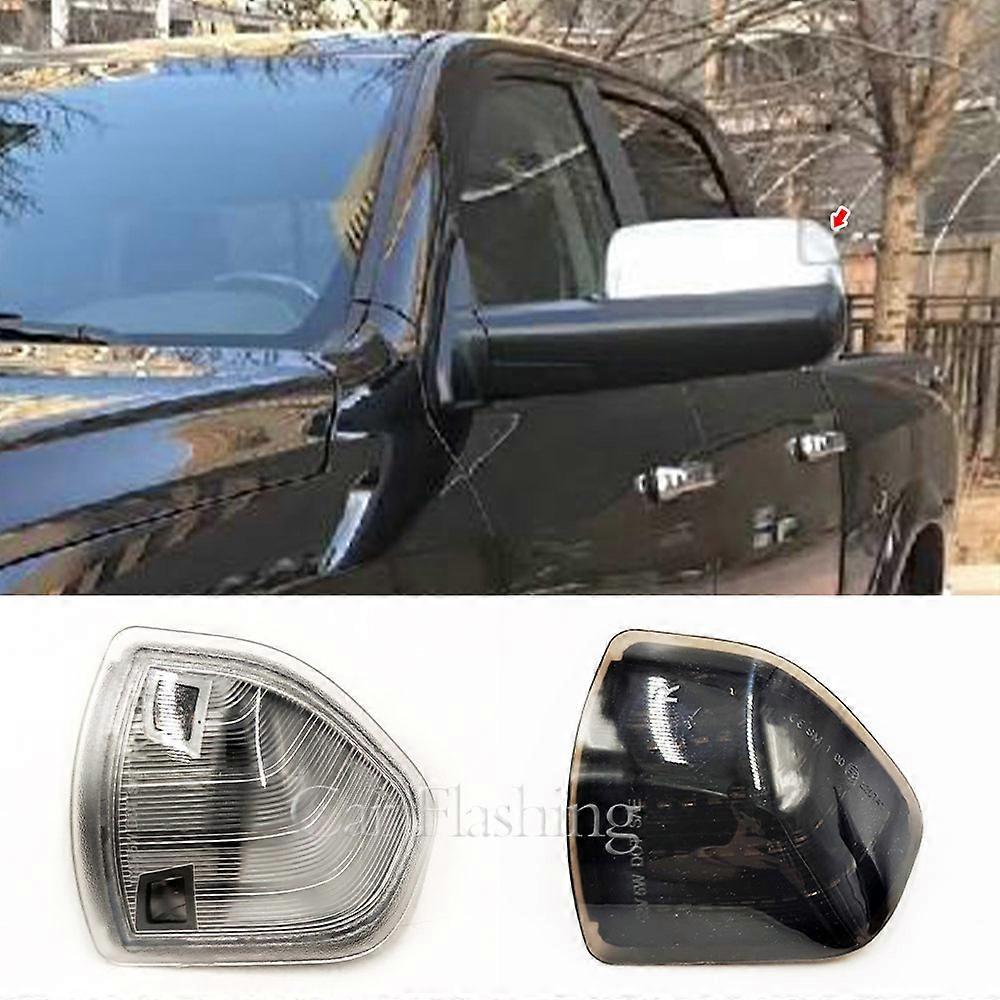 For Dodge Ram 1500 2500 reverse mirror, rearview mirror, turn signal LED WQ9644