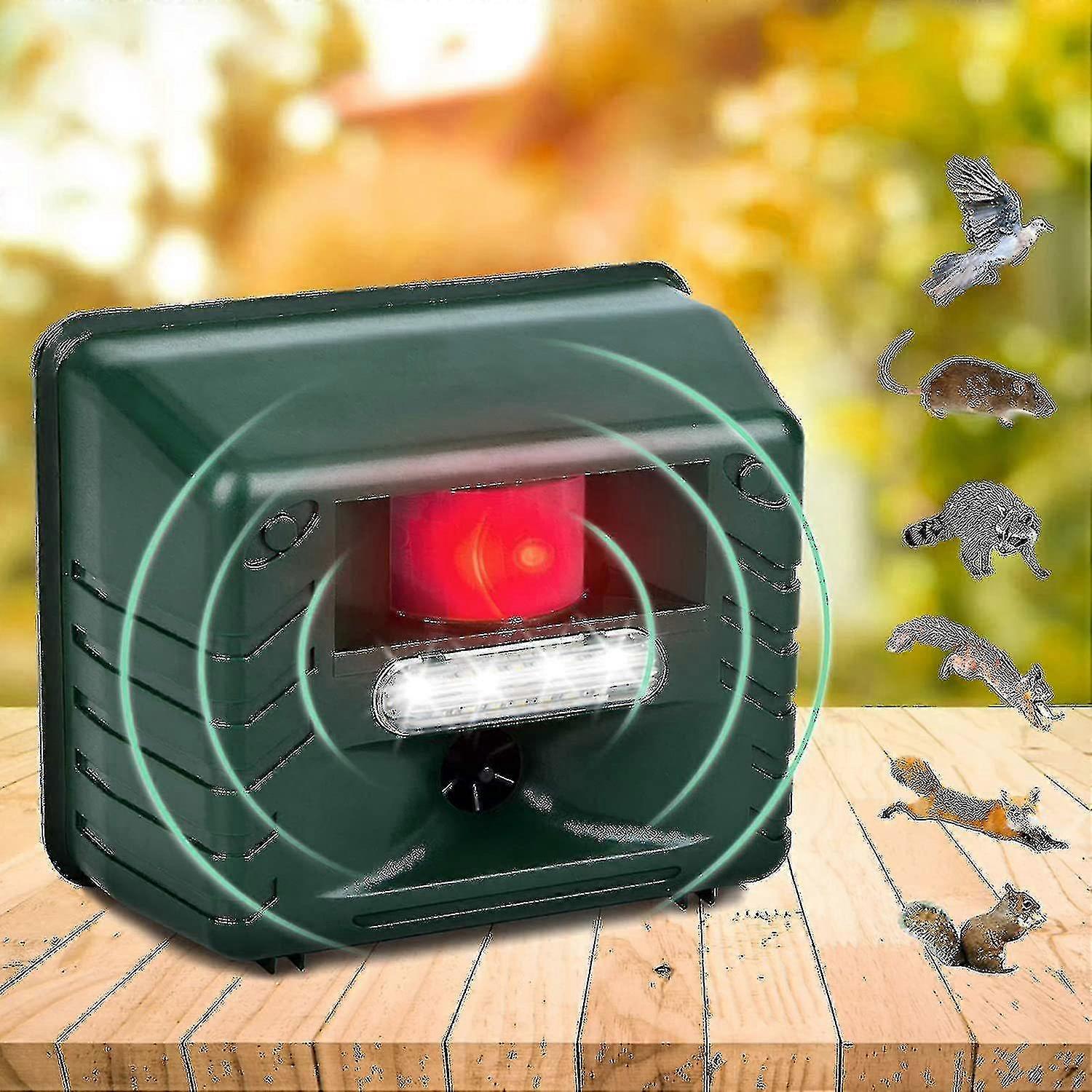 Professional Electronic Bird Repeller Version For Pigeons, Starlings, Sparrows And Seagulls -GSLA