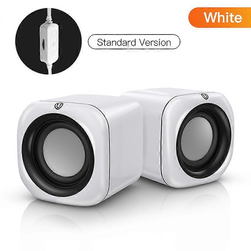 Mini USB Portable Computer Speakers 4D Stereo Bass Sound Subwoofer PC Music Player Limiting Speaker