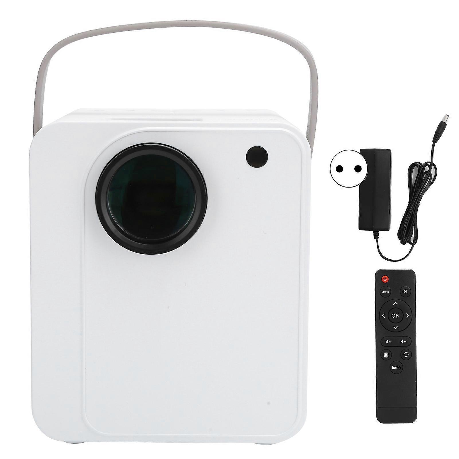 Portable Home Theater Video Projector Wireless 1080p Smart Projector For Android 100240veu Plug