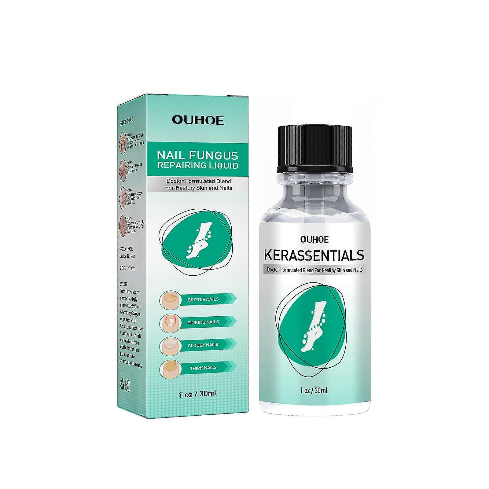 30ml X3 Ouhoe Toenail Repair Liquid Soft Nail Repair Υγρό Καθαρισμού Υγρό Καθαρισμού Υγρό 3463050476527