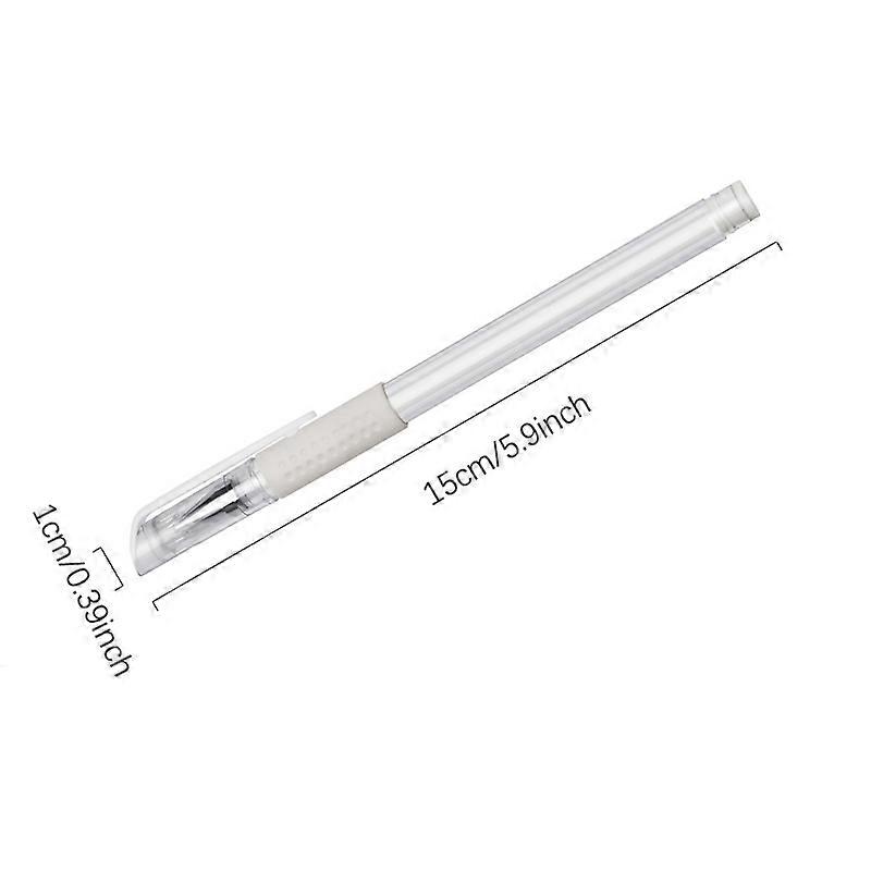 1 قطعة الوردي الأبيض الحاجب القلم الجلد للماء الحاجب الشفاه الوشم جل ماركر القلم ل Microblading الحاجب الشفاه كاتب PMU أداة