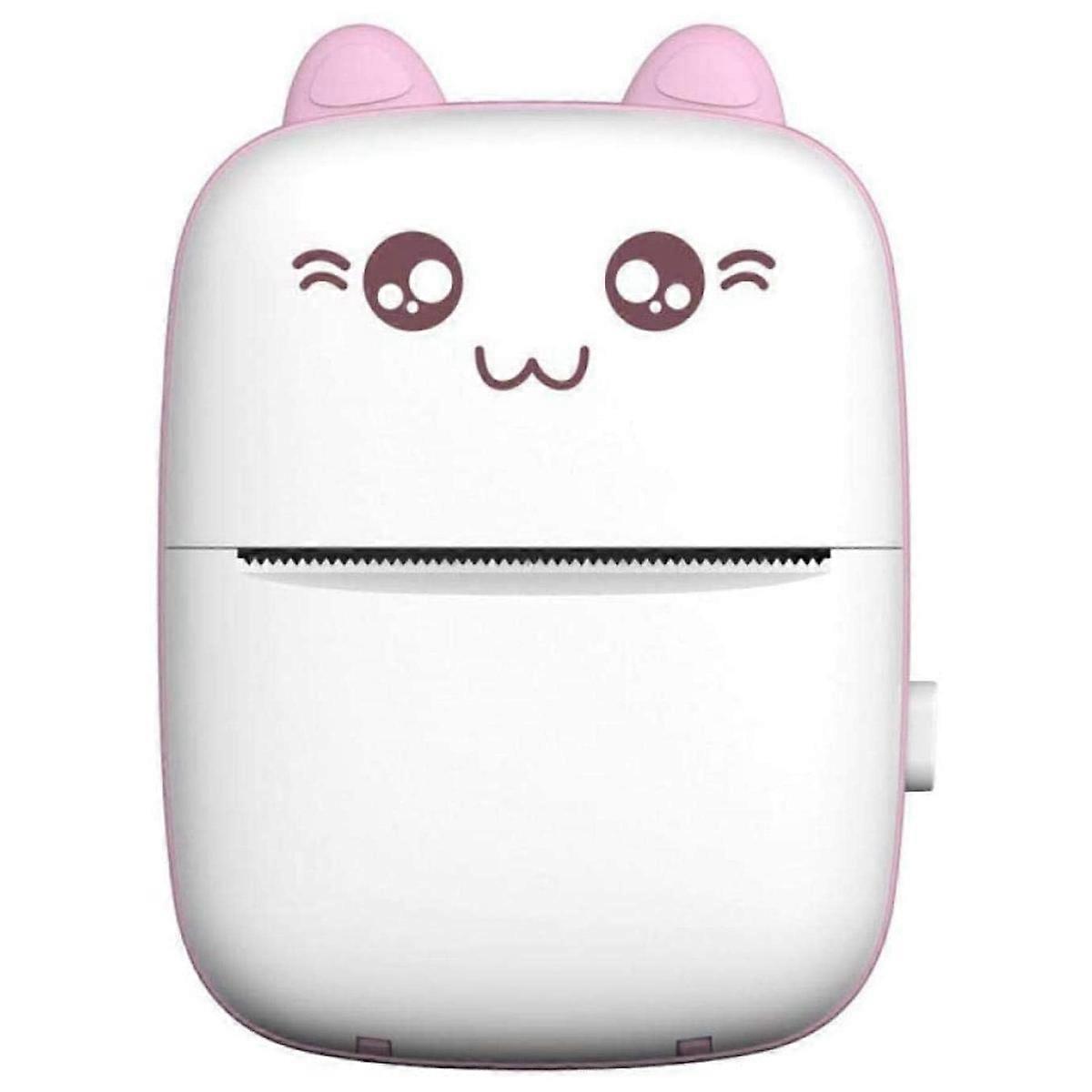 Mini Thermal Printer Children Wrong Questions Bluetooth Printer is Suitable for Children's Educatio