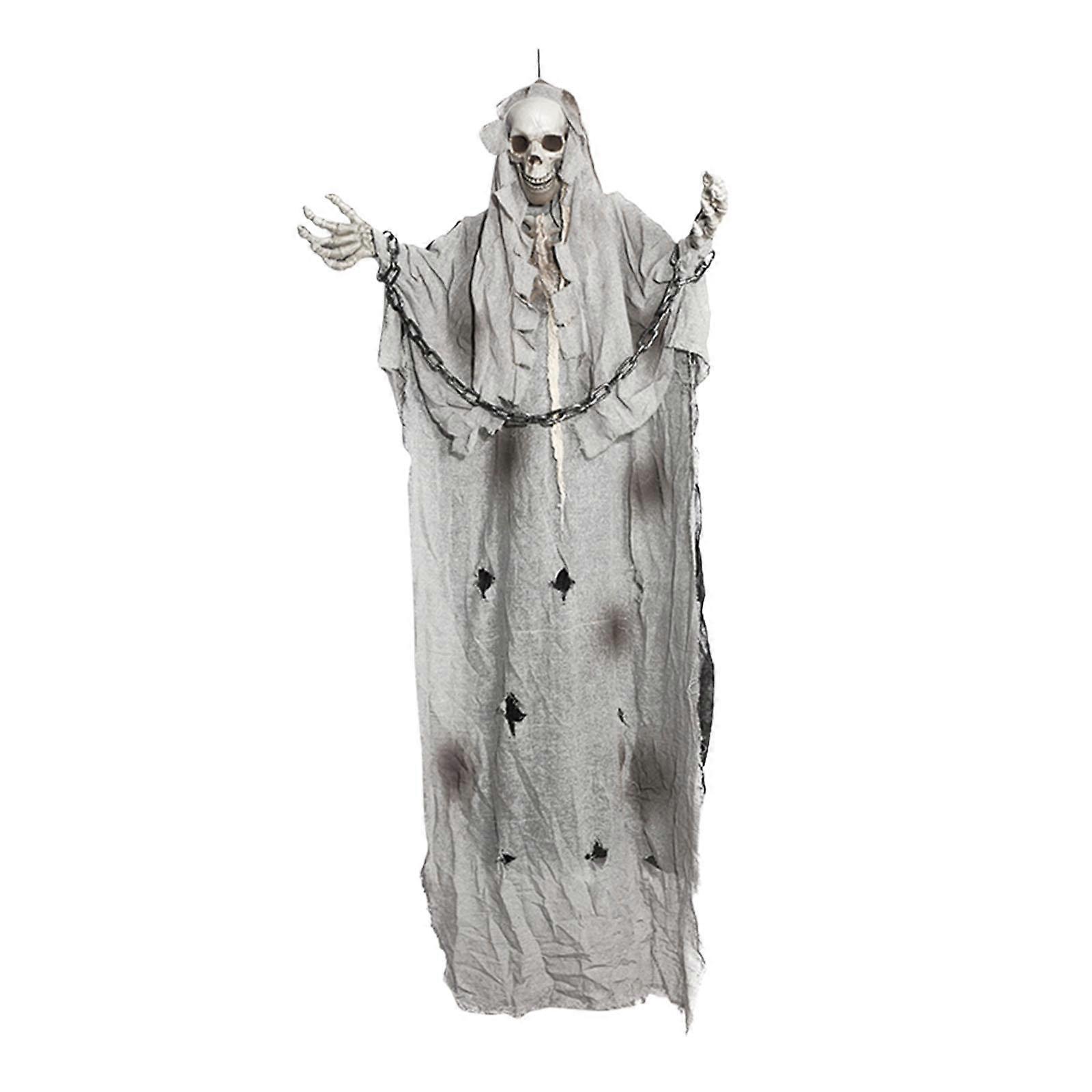 Hanging Skeleton Ghost Decoration for Outdoor and Indoor Backyard Entry Gate