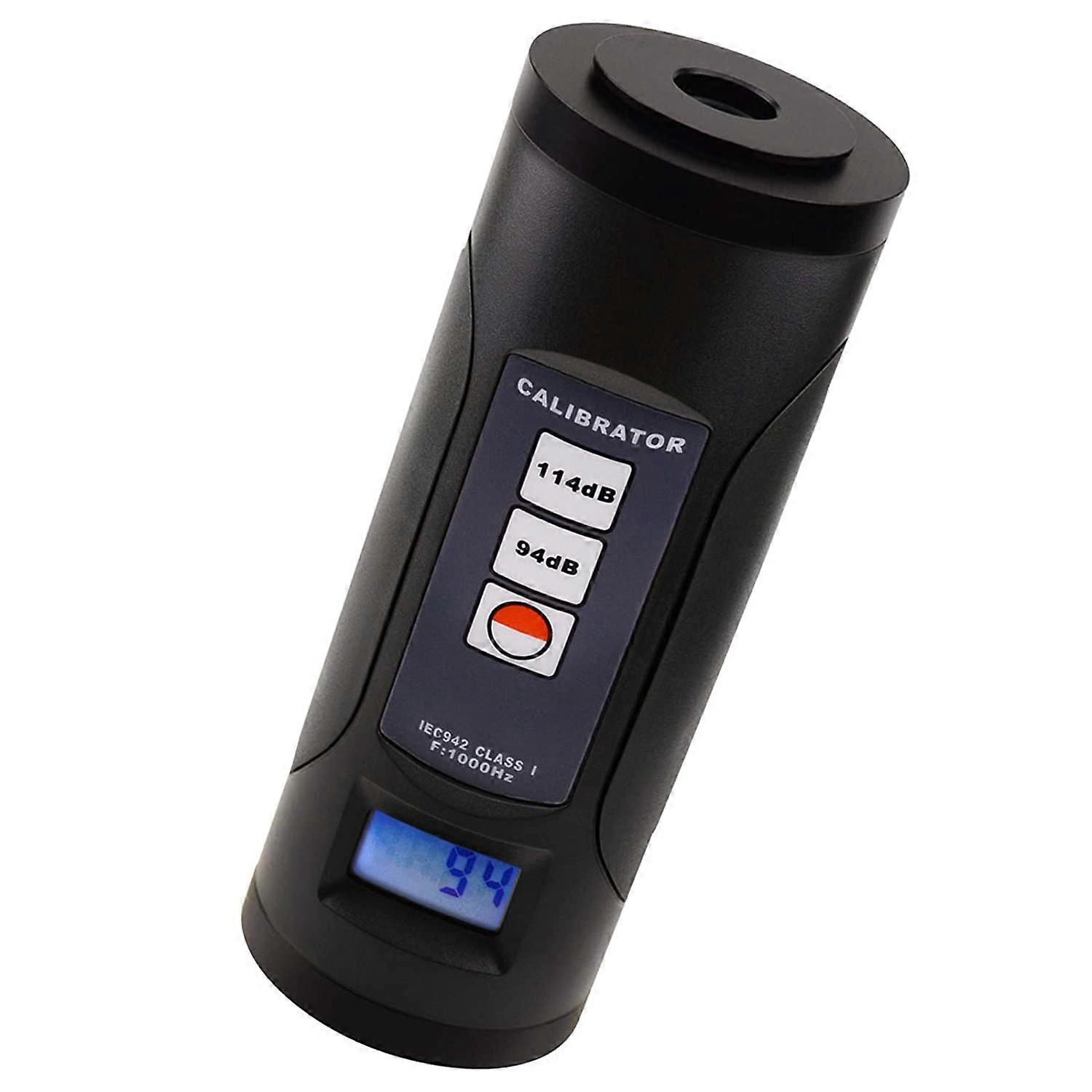 Digital Sound Level Meter Calibrator 94db And 114db For 1/2" And 1" Inch Microphone Decibel Calibration Tool