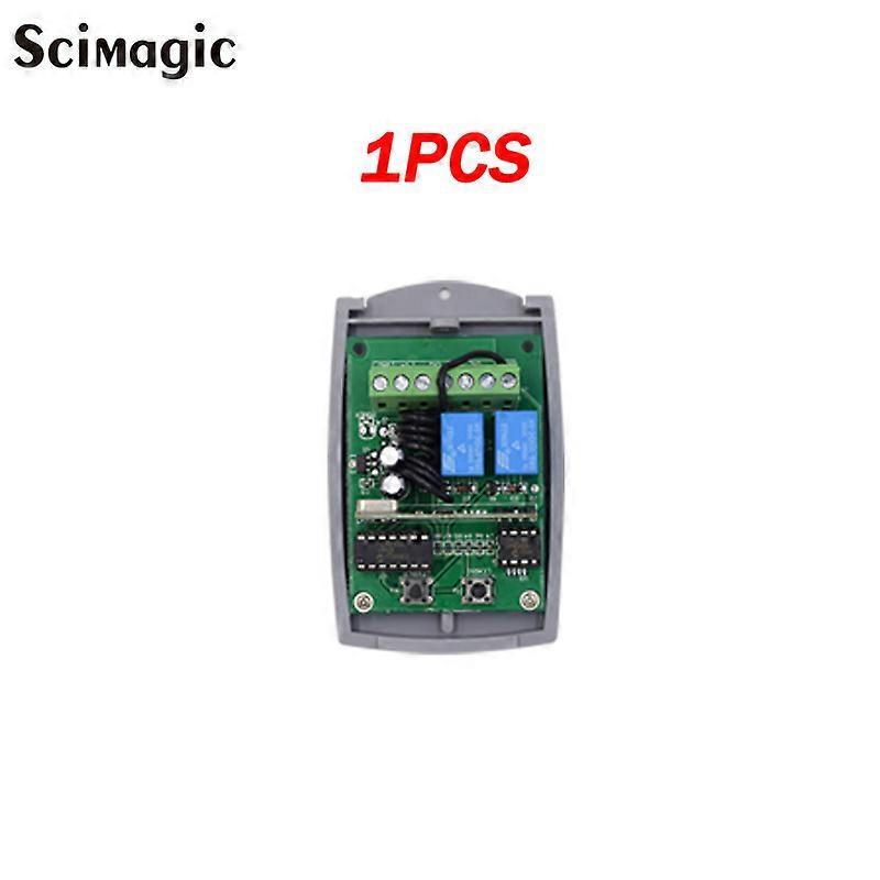 Remote Control Receiver 433MHz 2CH 12-24V Universal Rolling Code Controller For Garage Door Sliding Swing Gate