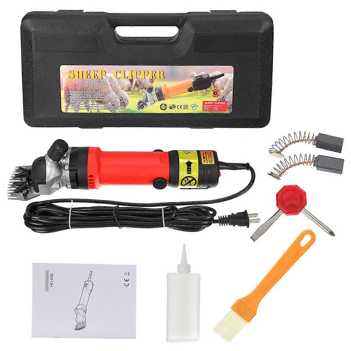 380W Electric Sheep Shears Shearing Animal Clippers Farm Livestock Wool Carding Tool
