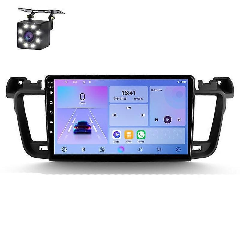 Car Radio Android for Peugeot 508 508SW 2011-2018 Multimedia Video Player Wireless Carplay Android A