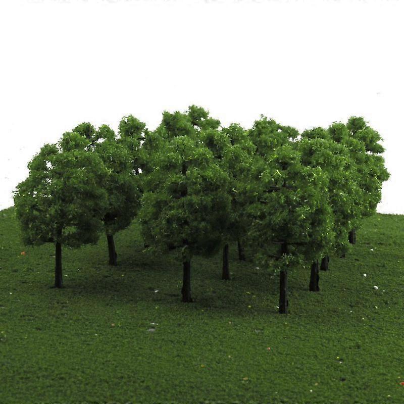 20pcs Model Tree Artificial Tree Train Scenery Architecture Micro Landscape  Train Layout Accessory Model Scenery Railroad Decor