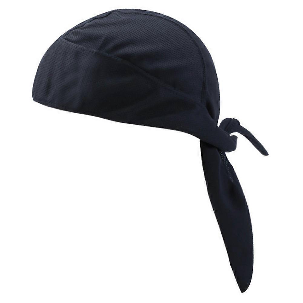 Head Scarf Pure Cycling Cap Summer Men Running Riding Bandana Headscarf Pirate Hat Hood Headband B