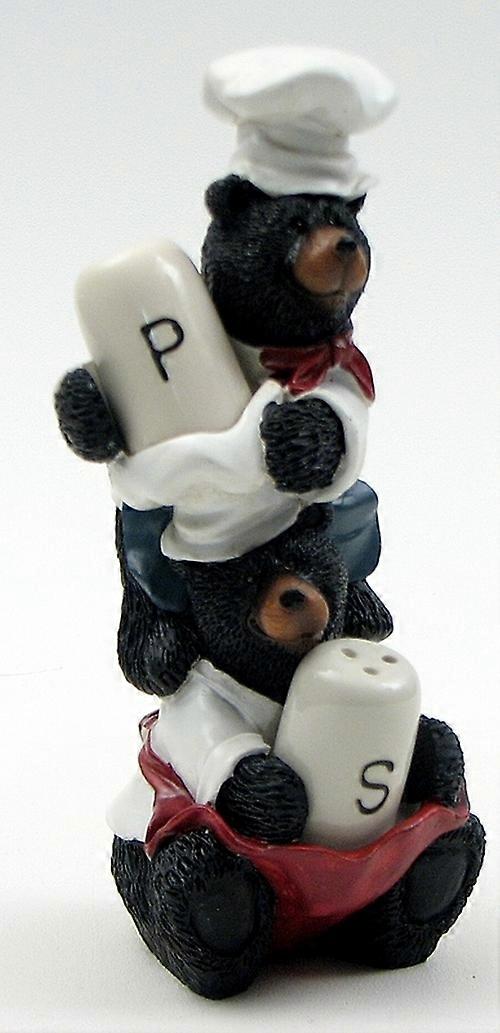 Juego de sal y pimienta Bear Chef