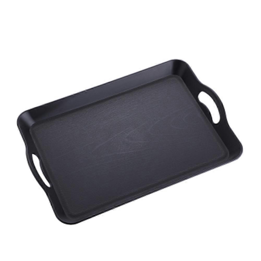 Serving Tray Rectangular Plastic Tray Food Serving Trays Anti-slip