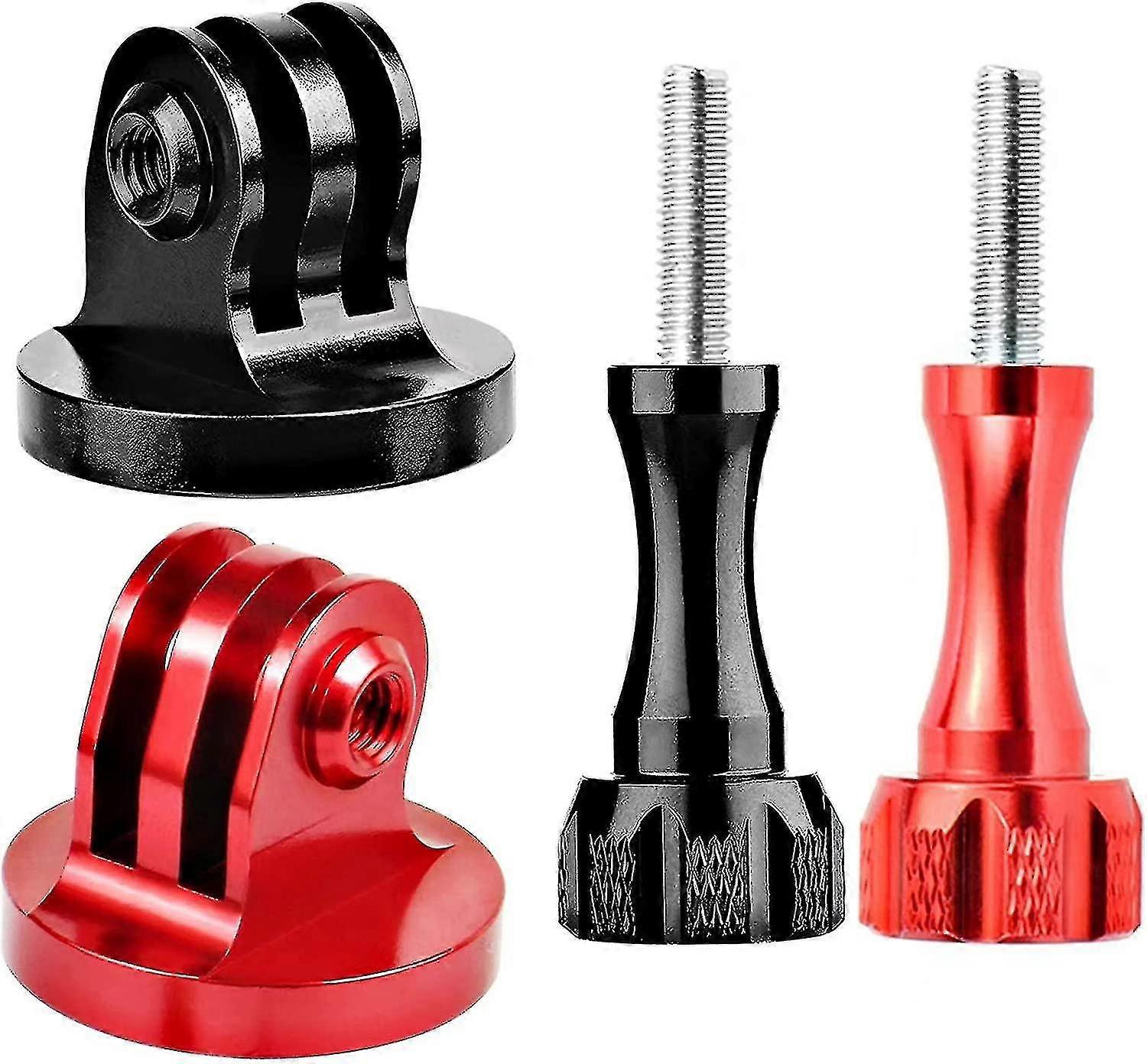 Alumium Tripod Mount Adapter, Gopro Threaded Mount Adapter,action Camera Tripod Aluminum Mount,compatible Gopro Max, Gopro Hero, Dji Osmo Action Camer