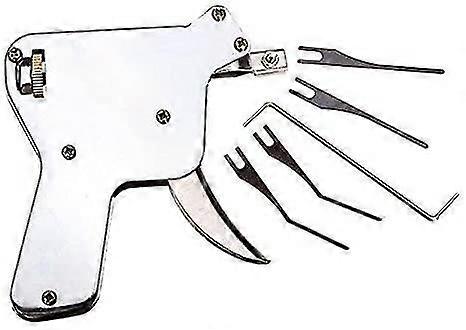 ロックピックガン、ドア/ロックオープナーロックピッキングガン、ロックスミスロックピックセット(1セット、マルチカラー)