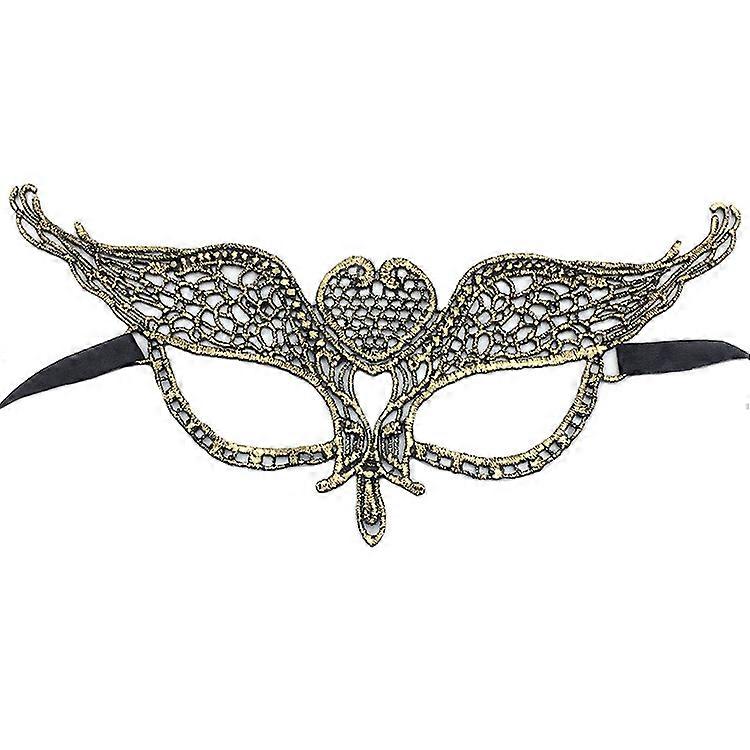 Halloween Golden Lace Mask