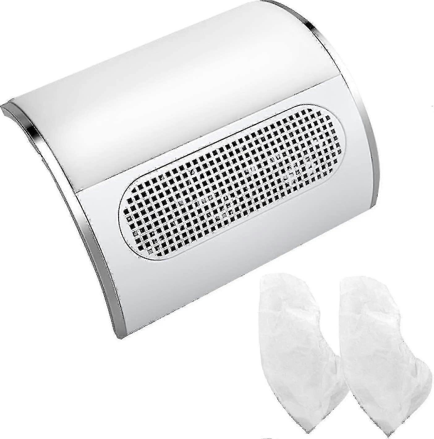 40w professionelle Maniküre Tischstaubsauger, Nagelstaubsauger Nagelsammler Reinigungswerkzeug Nagelart Maschine mit 3 Ventilatoren Maniküre Hs