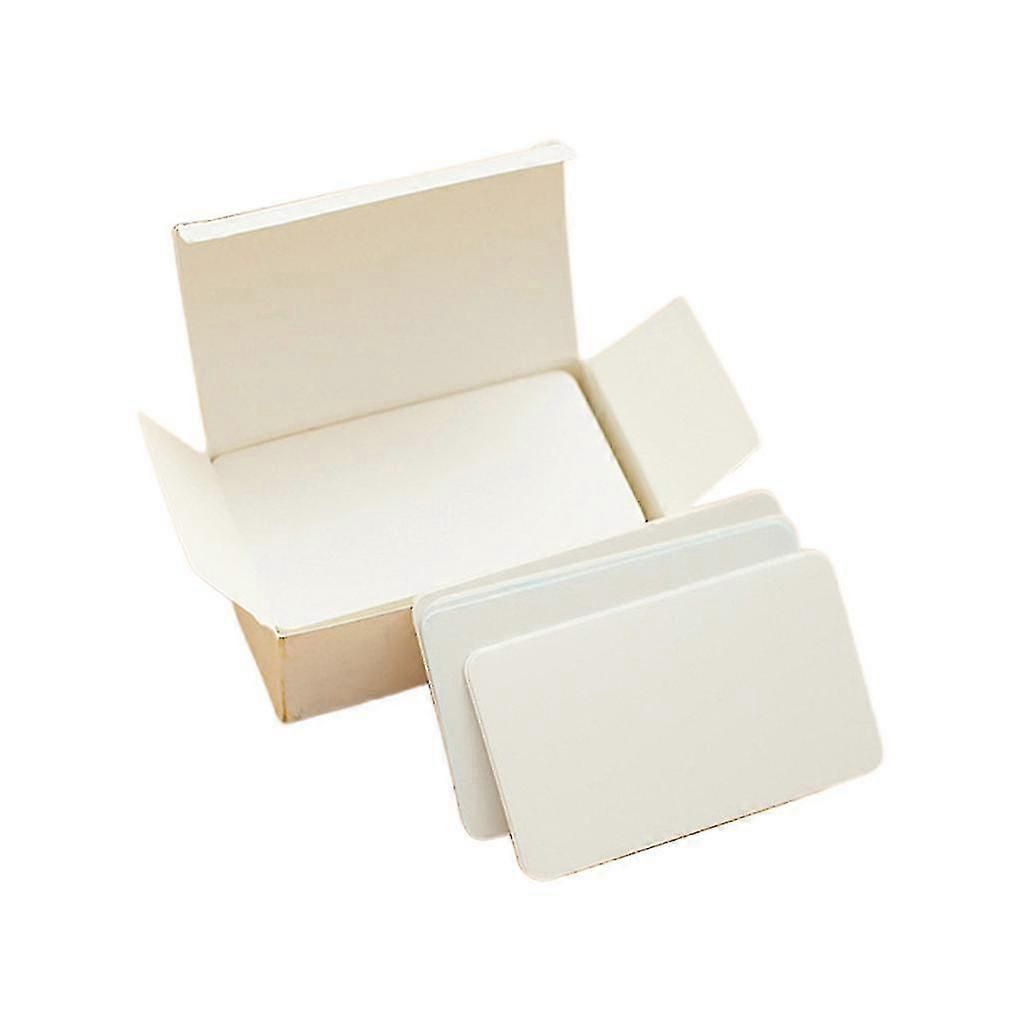 180pcs Blank Playing Cards White Blank Index Flash Cards Diy Graffiti Game Card White