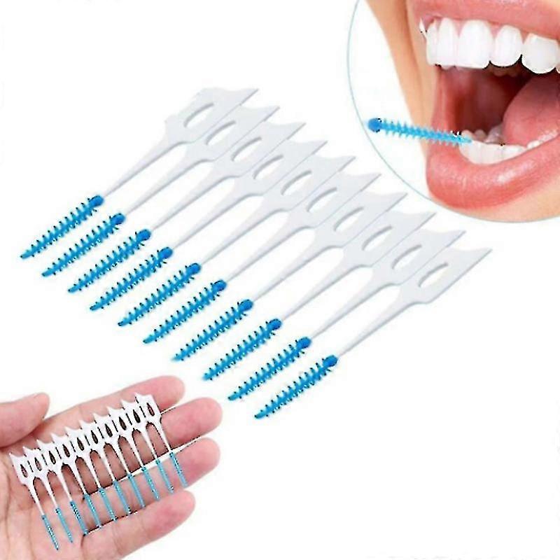 软质牙科清洁口腔牙线齿间刷牙护理工具 20 件 40 件 100 件