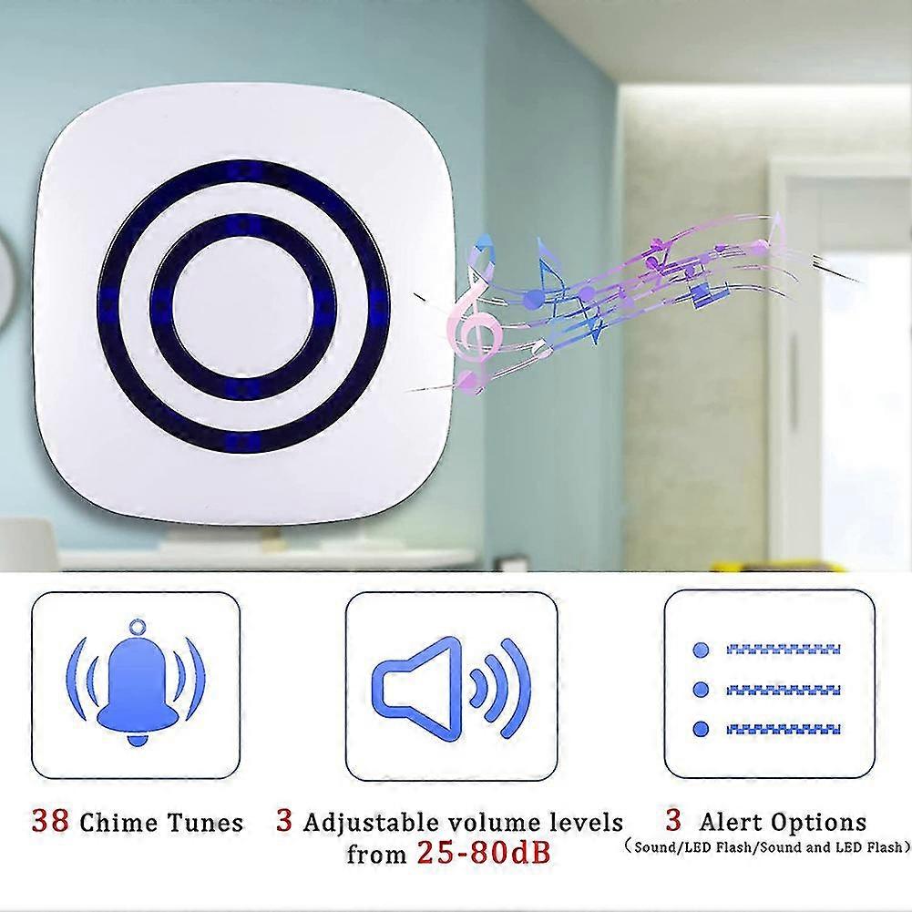 Motion Sensor Alarm System, Wireless Home Security Driveway Alarm Indoor,pir Motion Detector Alert