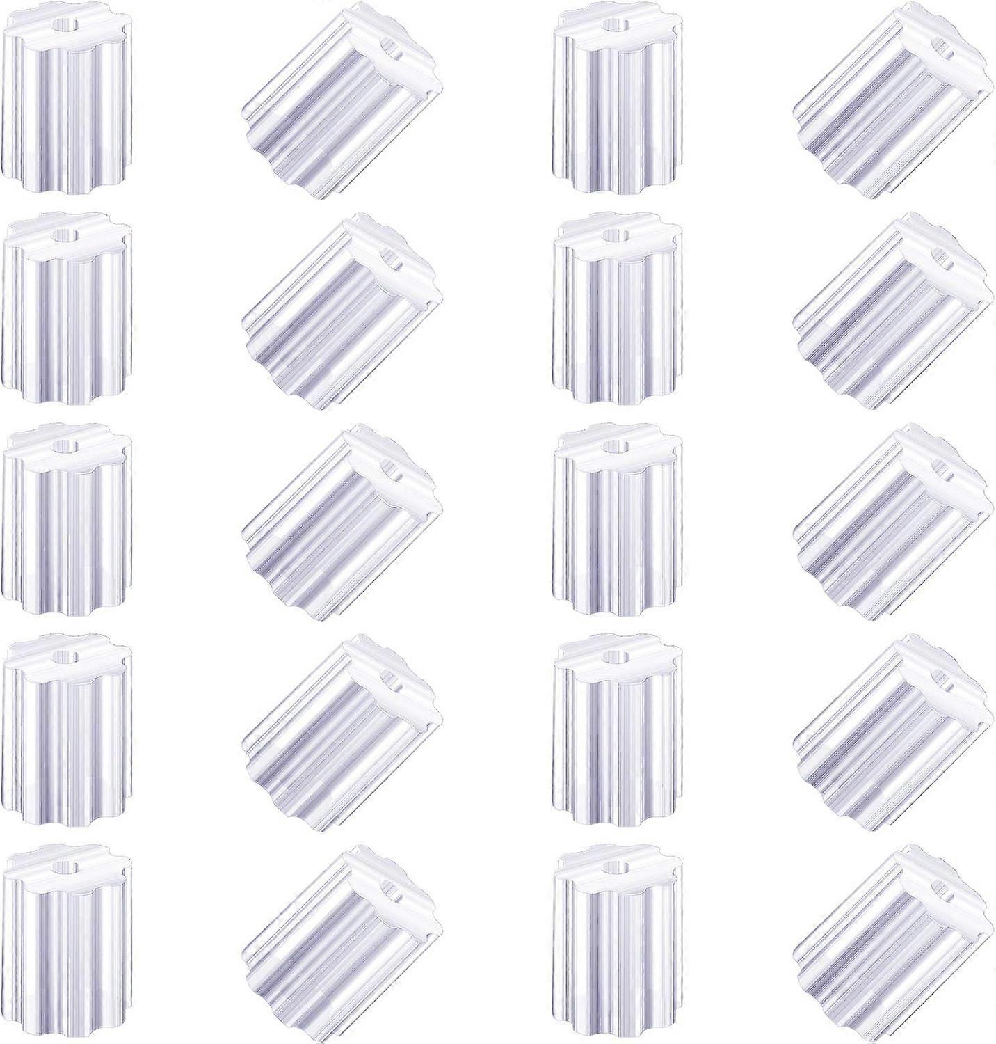 500 Pieces Clear Safety Earring Backs for Fishhook Earring