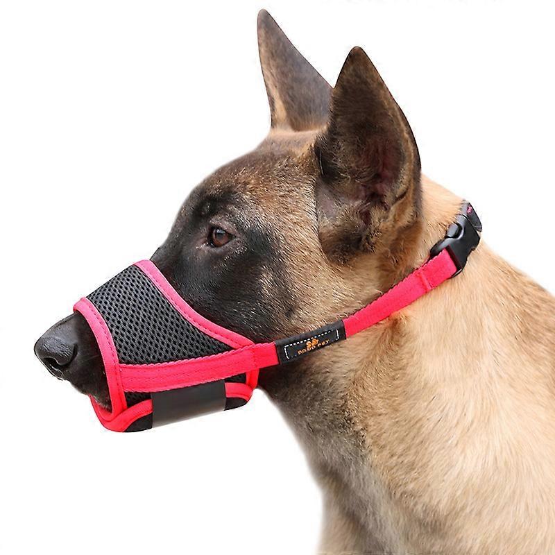 Dog Muzzle Breathable Mesh Nylon