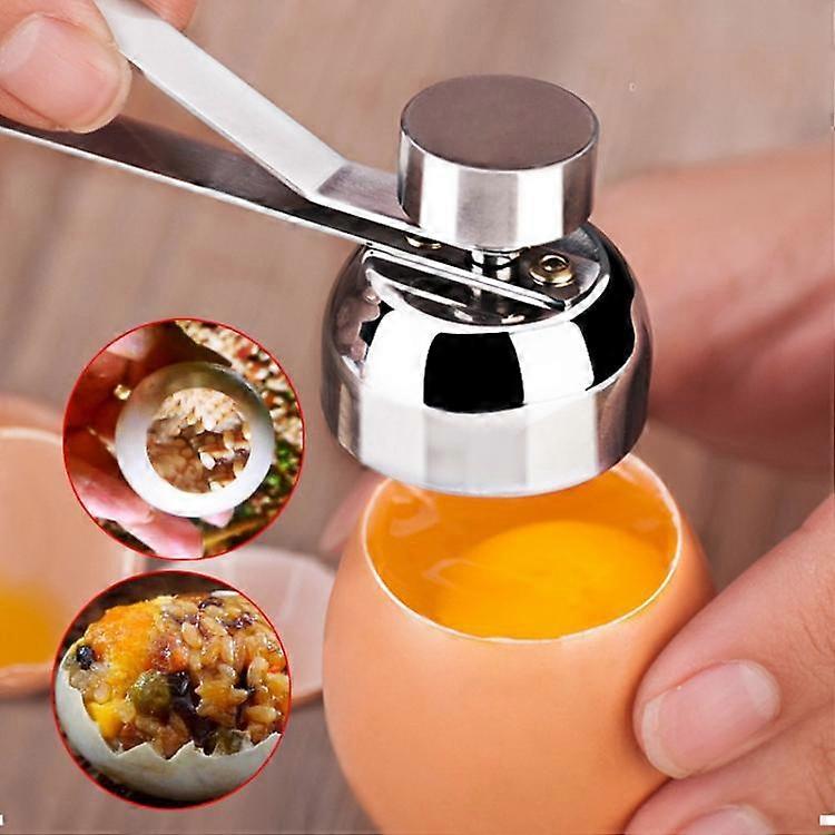 1pc Stainless Steel EGG Shell OPENER Topper