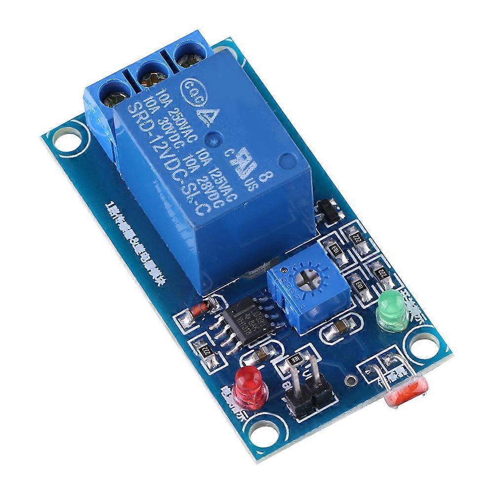 12V stabil LDR fotoresistor relé modul kontrollør lyssensor bryter