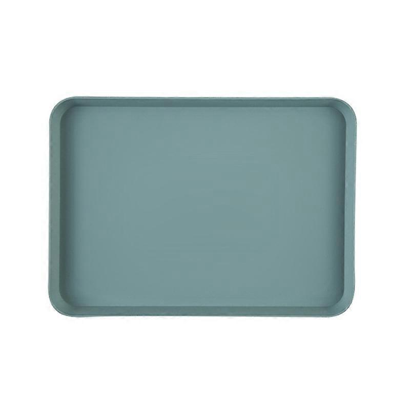 Anti-slid Base Stackable Serving Tray Multi-use Smooth Surface Plastic Fruit Tray for Home
