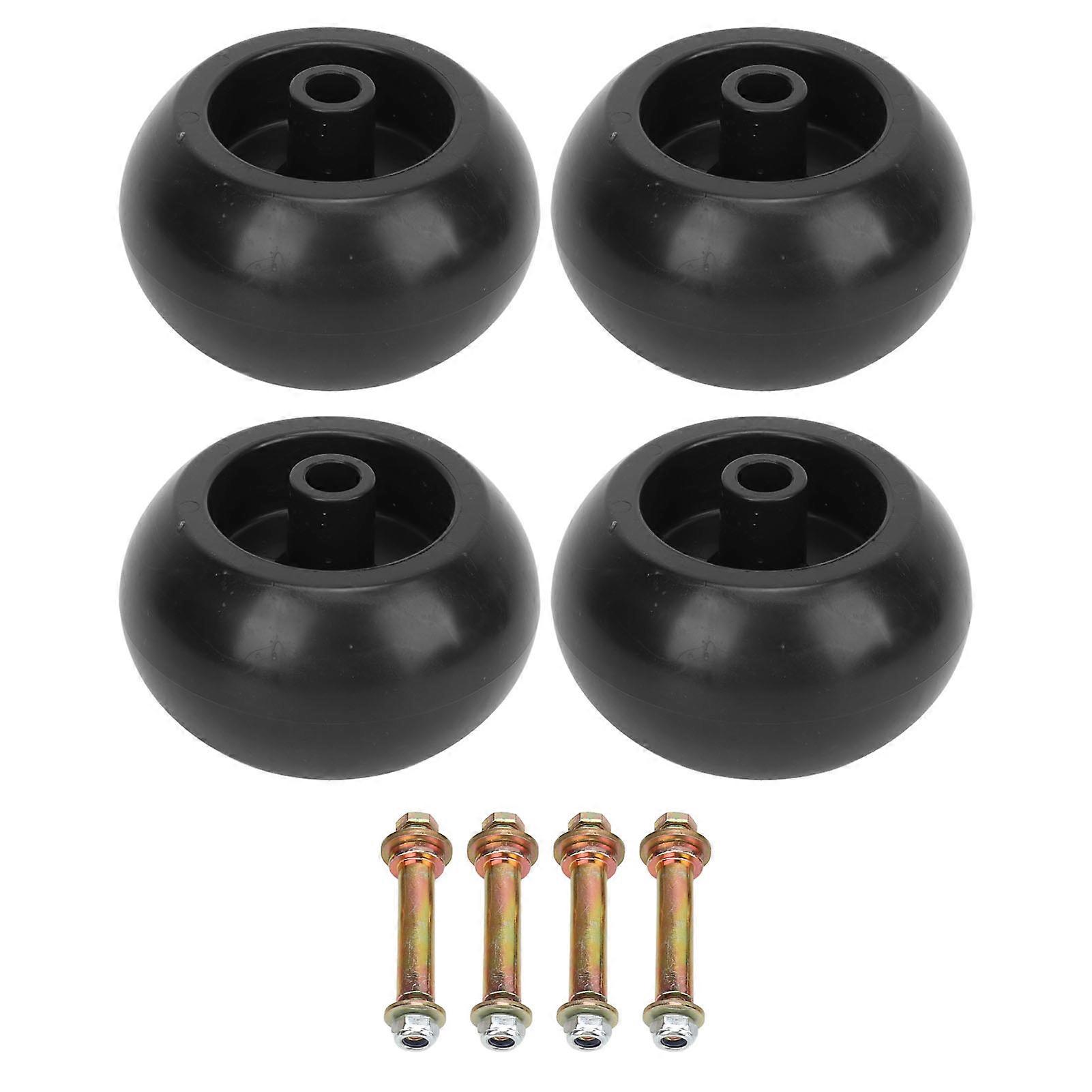 4pcs Mower Deck Wheels Kit 103 3168 Puncture Proof Anti Scalp Deck Wheels Replacement For Exmark Explorer
