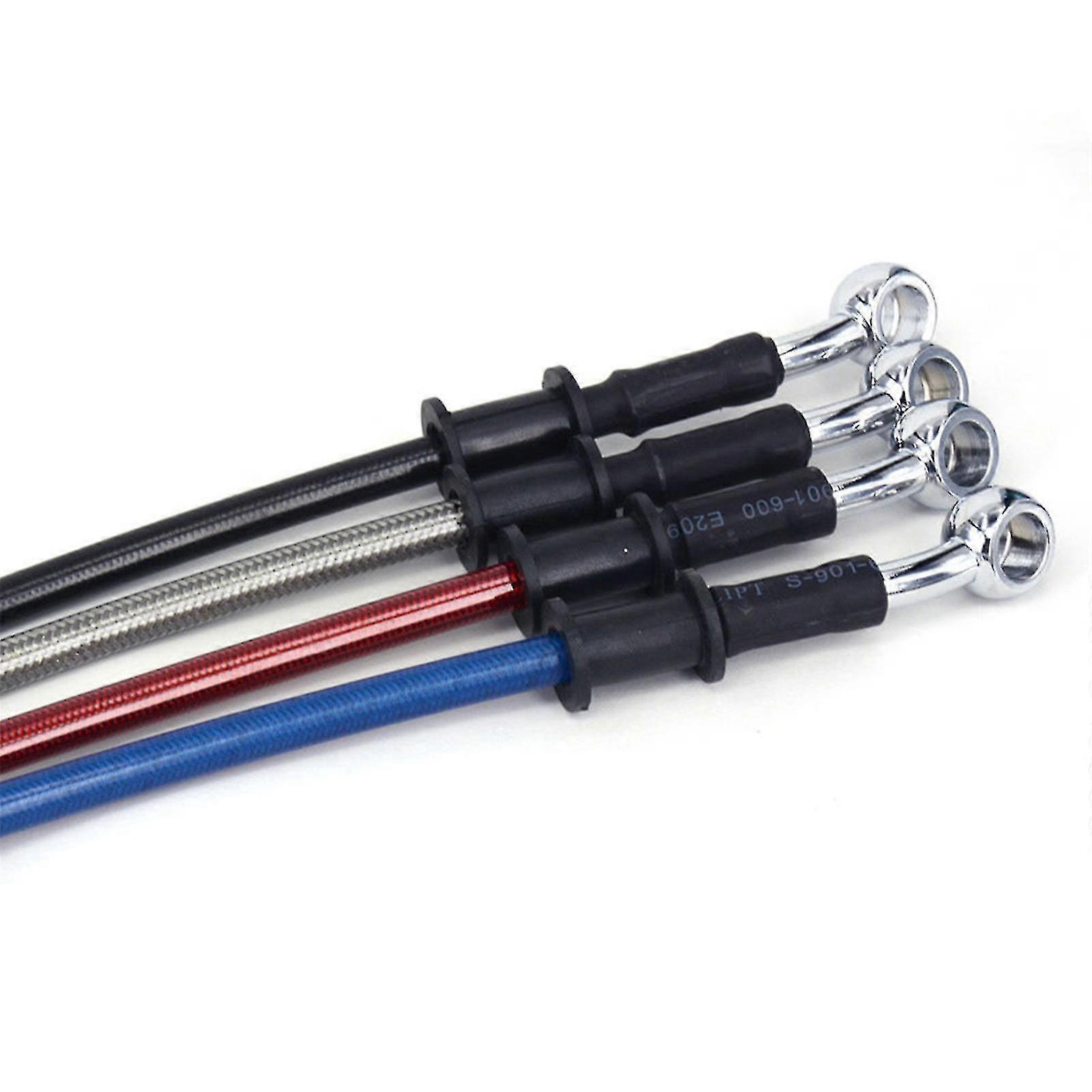 50cm-120cm دراجة نارية خرطوم الفرامل مضفر الصلب الفرامل مخلب النفط خرطوم الخط