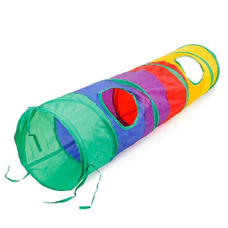 MIMIGO Cat Tunnel, cat Tunnel pet Tube Collapsible Play Toy Indoor Outdoor Toys for Puzzle Exercising Hiding Training and Running with Fun Ball and 2