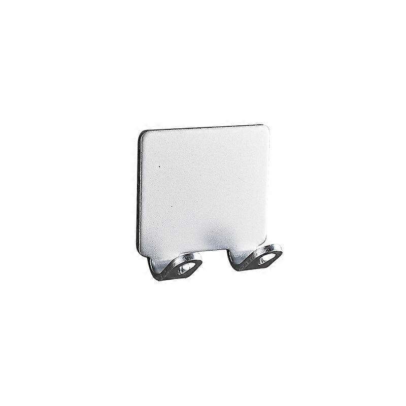 A shaver holder without punching clothes and hats hooks, Silver