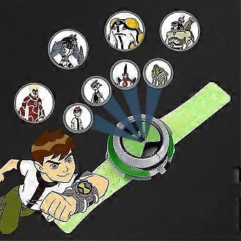 Ben 10 Uhr Spielzeug Ben 10 Omnitrix Uhr für Kinder Ben Ten Ultimate Alien Projektor Uhr Spiele Actionfigur Geburtstagsgeschenke