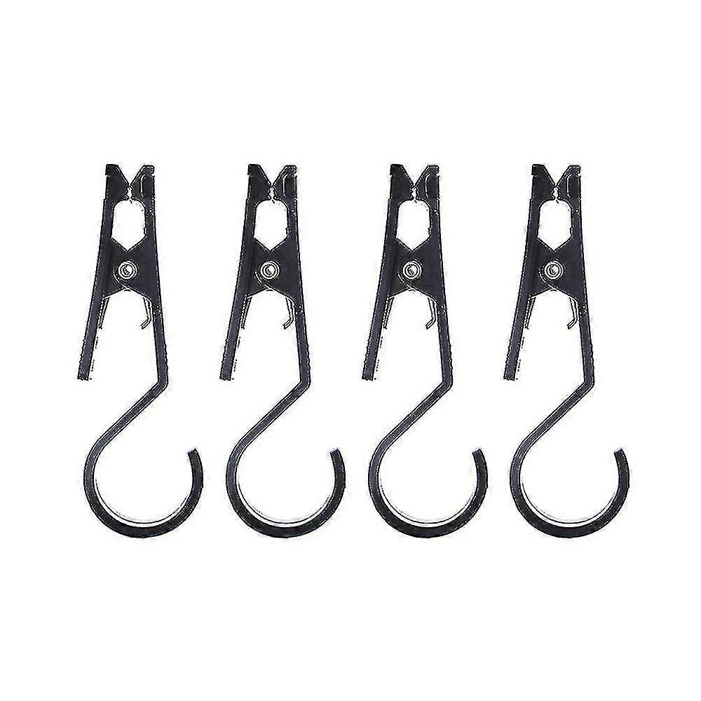 4pcs Tent Canopy Cloth Clip Portable Non-slip Fixed Windproof Hook Holder Outdoor Camping Tool