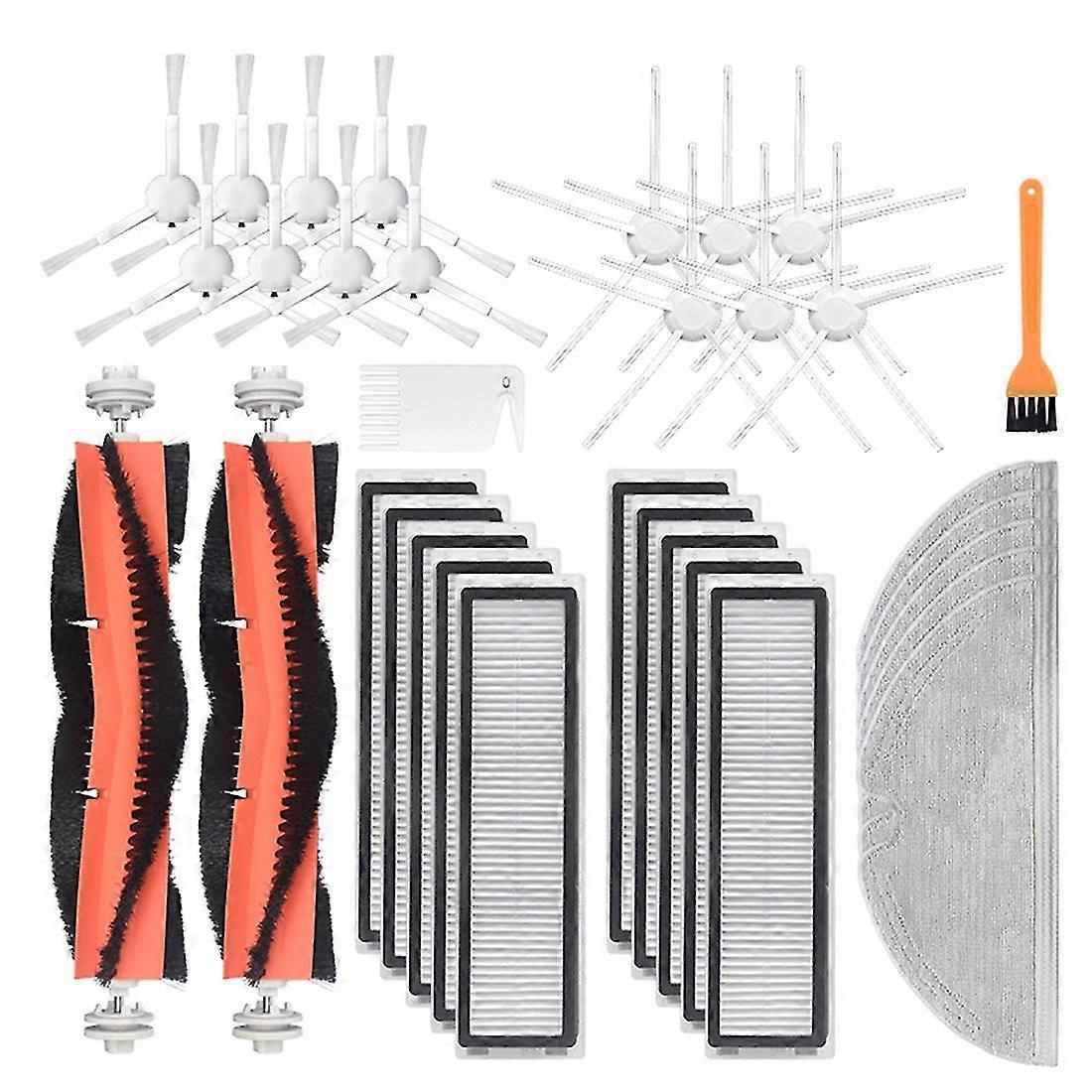 For Dreame D9 Robot Main Brush Side Brush Filter Mop Cloth