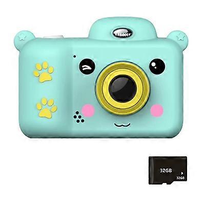 Câmera Digital Kids Brinquedos 2,4 polegadas HD Tela com cartão SD de 32GB